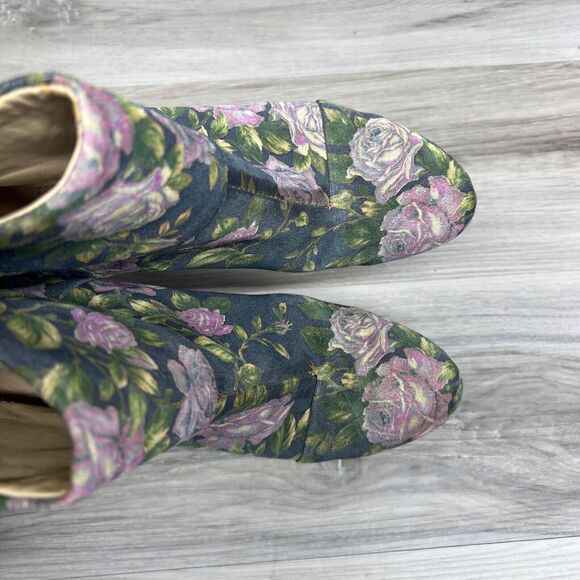 Rag & Bone Floral Newbury Ankle Booties Heel Boots Floral Womens Size 6 36 Roses - Picture 13 of 15
